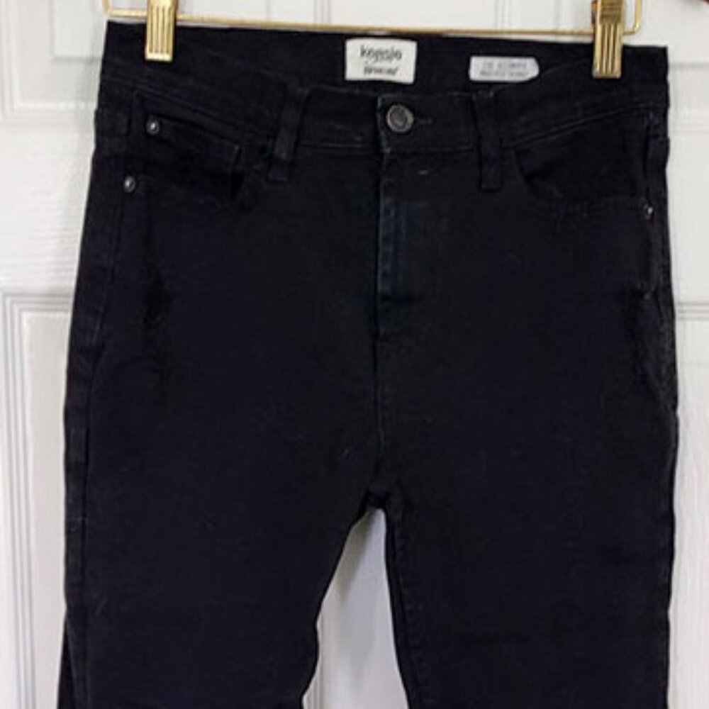 Kensie Black High-Rise Women's Jeans